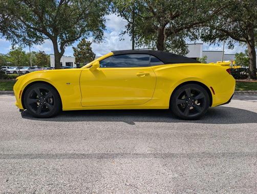Bright Yellow 2018 Chevrolet Camaro 1LT