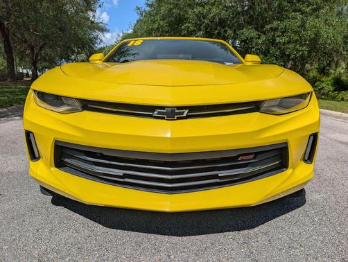 Bright Yellow 2018 Chevrolet Camaro 1LT