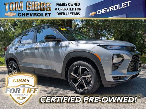 Sterling Gray Metallic 2023 Chevrolet Trailblazer RS