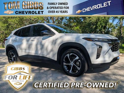 Summit White 2024 Chevrolet Trax 1RS