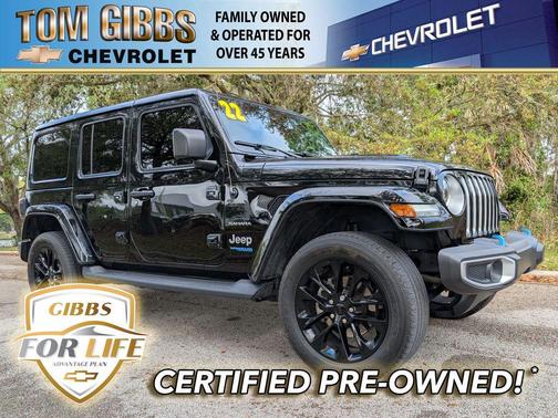 2022 Jeep Wrangler Unlimited 4xe Sahara