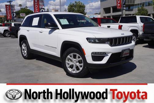 Bright White Clearcoat 2023 Jeep Grand Cherokee Limited