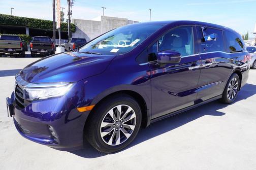 Obsidian Blue Pearl 2023 Honda Odyssey EX-L