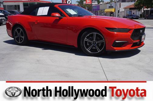 Race Red 2025 Ford Mustang EcoBoost