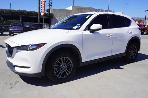 Snowflake White Pearl Mica 2021 Mazda CX-5 Touring