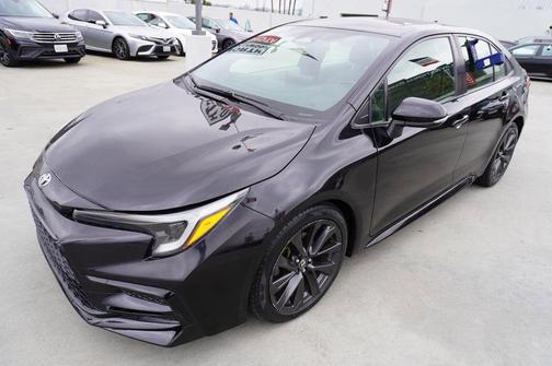 Midnight Black 2024 Toyota Corolla SE