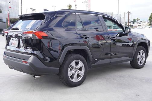 Midnight Black 2025 Toyota RAV4 Hybrid XLE