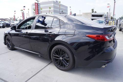 Midnight Black Metallic 2025 Toyota Camry SE