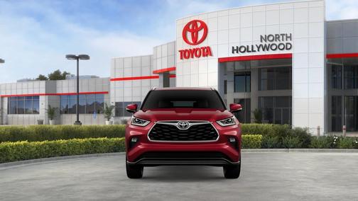 Ruby Flare Pearl 2026 Toyota Highlander Hybrid Limited