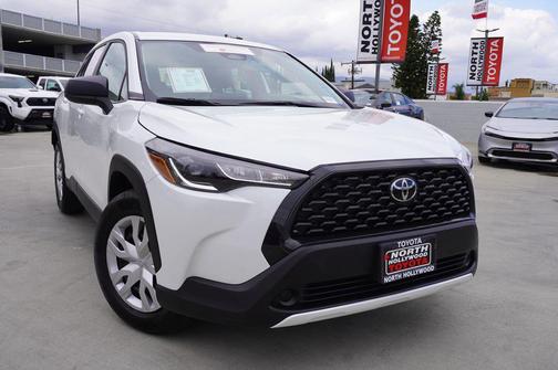 Wind Chill Pearl 2025 Toyota Corolla Cross L