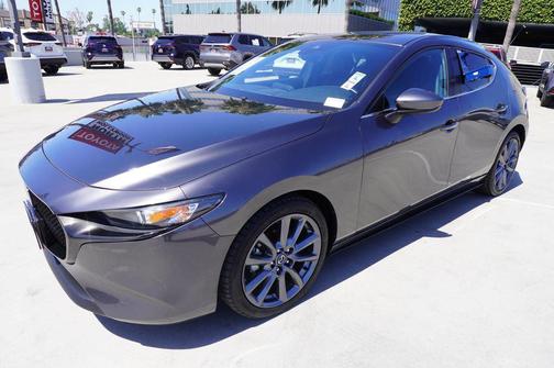 Machine Gray Metallic 2022 Mazda Mazda3 FWD w/Preferred Package