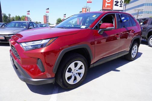 Ruby Flare Pearl 2025 Toyota RAV4 LE