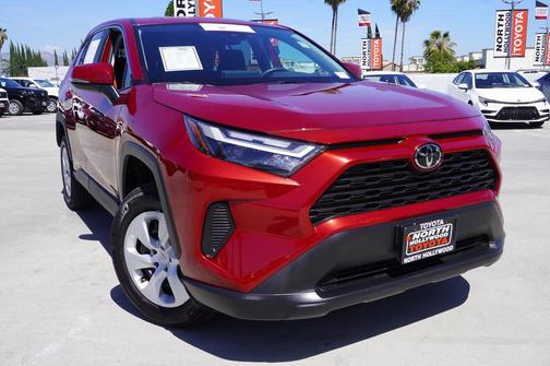 Ruby Flare Pearl 2025 Toyota RAV4 LE