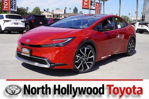 Supersonic Red 2026 Toyota Prius Plug-In Hybrid XSE Premium