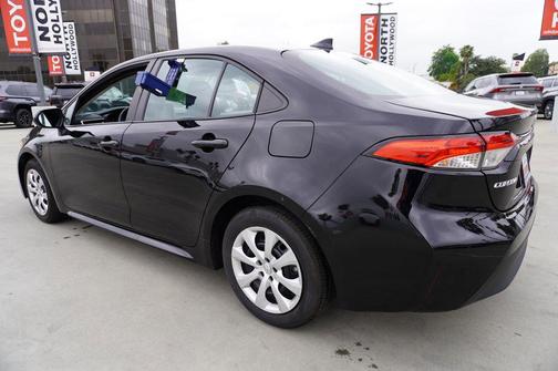 Midnight Black Metallic 2025 Toyota Corolla LE