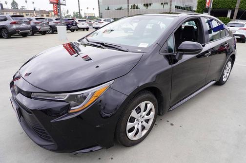 Midnight Black Metallic 2025 Toyota Corolla LE