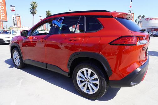 Barcelona Red Metallic 2022 Toyota Corolla Cross LE