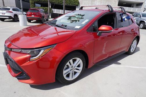 Finish Line Red 2022 Toyota Corolla SE
