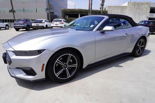 Silver Metallic 2025 Ford Mustang EcoBoost