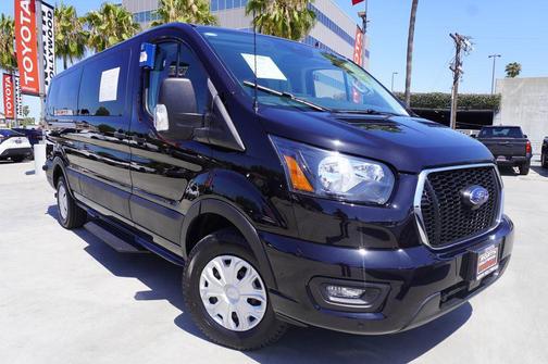 Black Metallic 2024 Ford Transit-350 XLT