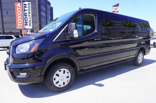 Black Metallic 2024 Ford Transit-350 XLT