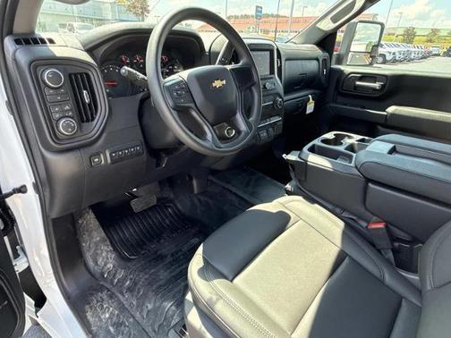 Summit White 2026 Chevrolet Silverado 2500 Crew Cab, Long Bed, WT, 4WD