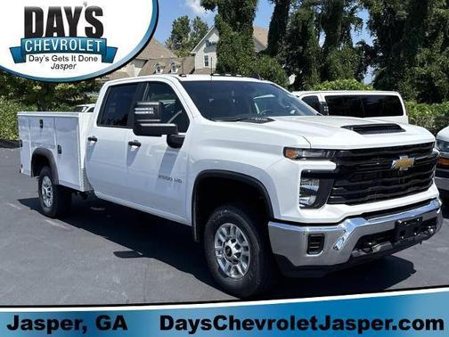 Summit White 2026 Chevrolet Silverado 2500 Crew Cab, Long Bed, WT, 4WD