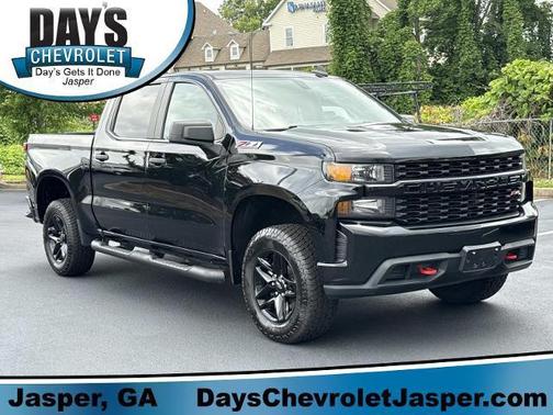 Black 2021 Chevrolet Silverado 1500 Custom Trail Boss