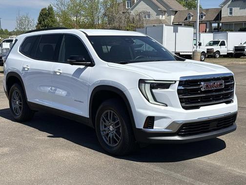 Summit White 2025 GMC Acadia FWD Elevation