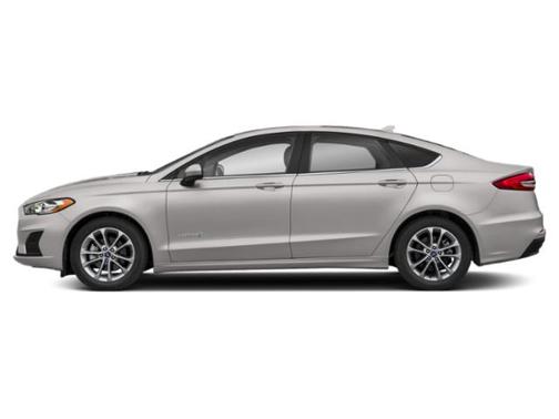 White Platinum Metallic Tri-Coat 2019 Ford Fusion Hybrid SE