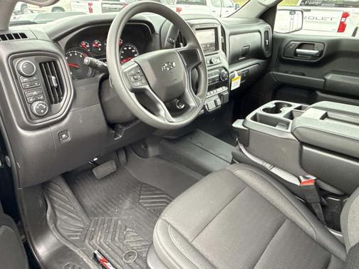 Black 2026 Chevrolet Silverado 1500 Custom Trail Boss