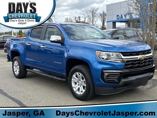 Bright Blue Metallic 2022 Chevrolet Colorado LT