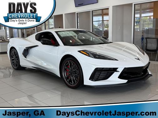 Arctic White 2026 Chevrolet Corvette Stingray w/2LT