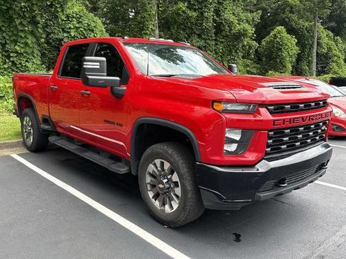 Red Hot 2022 Chevrolet Silverado 2500 Custom
