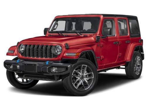 Firecracker Red Clearcoat 2025 Jeep Wrangler 4xe Sahara