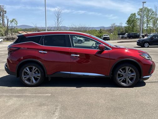 Scarlet Ember Tintcoat 2024 Nissan Murano Platinum Intelligent AWD
