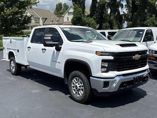 Summit White 2026 Chevrolet Silverado 2500 Crew Cab, Long Bed, WT, 4WD