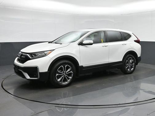 Platinum White Pearl 2021 Honda CR-V AWD EX-L