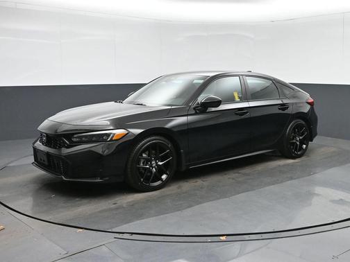 Crystal Black Pearl 2025 Honda Civic Sport