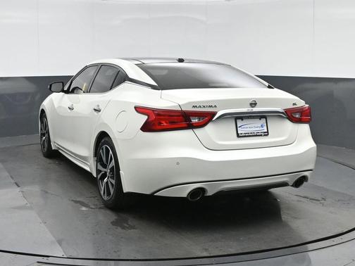 Pearl White 2017 Nissan Maxima 3.5 SL