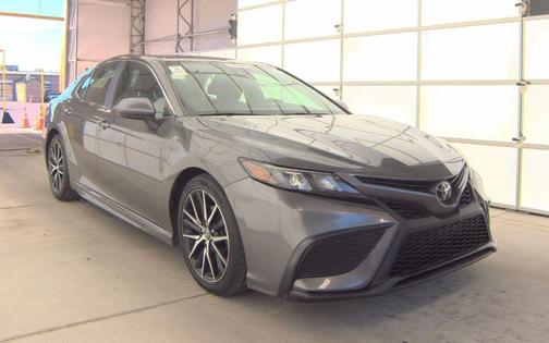 Predawn Gray Mica 2021 Toyota Camry SE