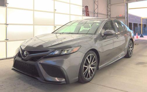 Predawn Gray Mica 2021 Toyota Camry SE