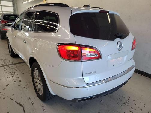 White Frost Tricoat 2017 Buick Enclave Leather