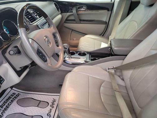 White Frost Tricoat 2017 Buick Enclave Leather