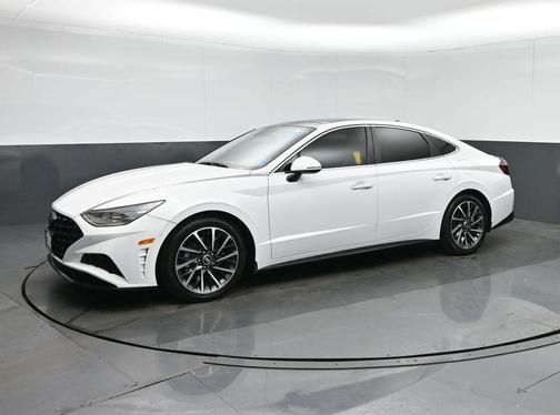 Serenity White 2023 Hyundai SONATA Limited