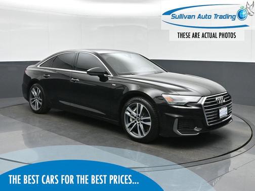 Black Metallic 2021 Audi A6 55 Premium