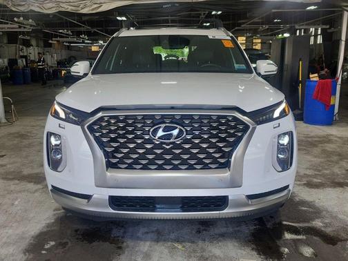 Hyper White 2021 Hyundai PALISADE Calligraphy
