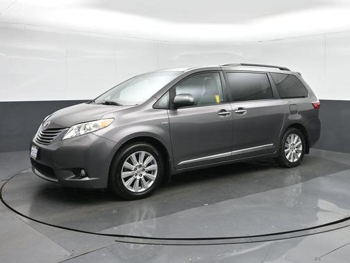 Predawn Gray Mica 2017 Toyota Sienna XLE