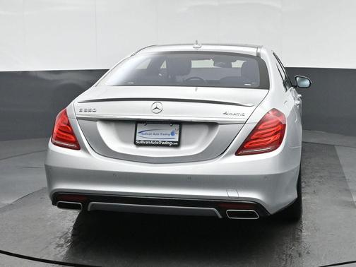 Silver 2015 Mercedes-Benz S-Class 4MATIC