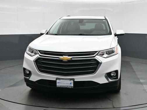 Summit White 2019 Chevrolet Traverse LT Leather